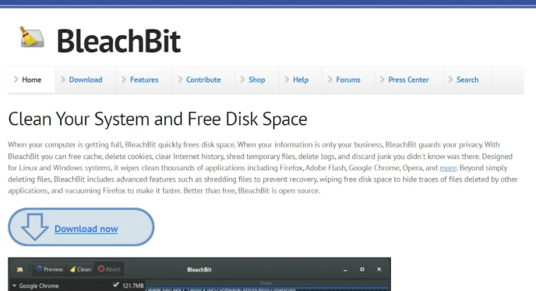 Download Bleachbit